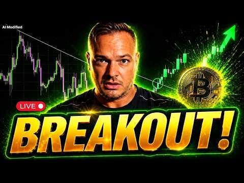 Bitcoin Breaking Trend! Live Analysis and Trading!