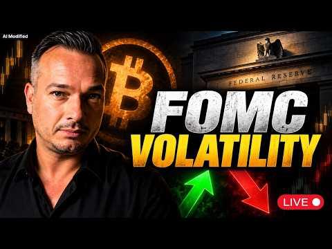 FOMC - Live Bitcoin Analysis!