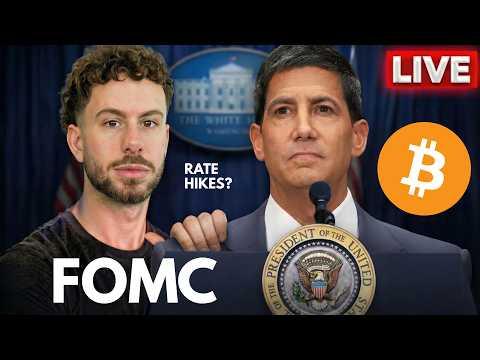 🔴 FOMC LIVE BITCOIN TRADING: INCOMING VOLATILITY (RATE HIKES?)