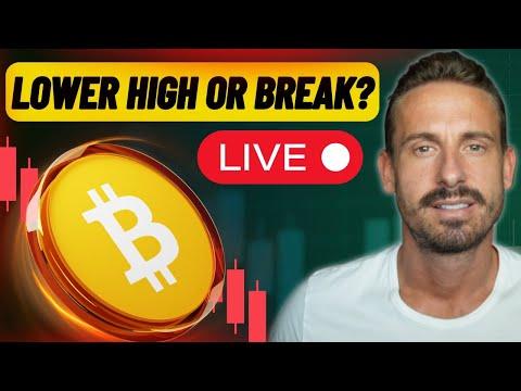 BITCOIN LIVE SETUPS AND ANALYSIS! (NY Open)